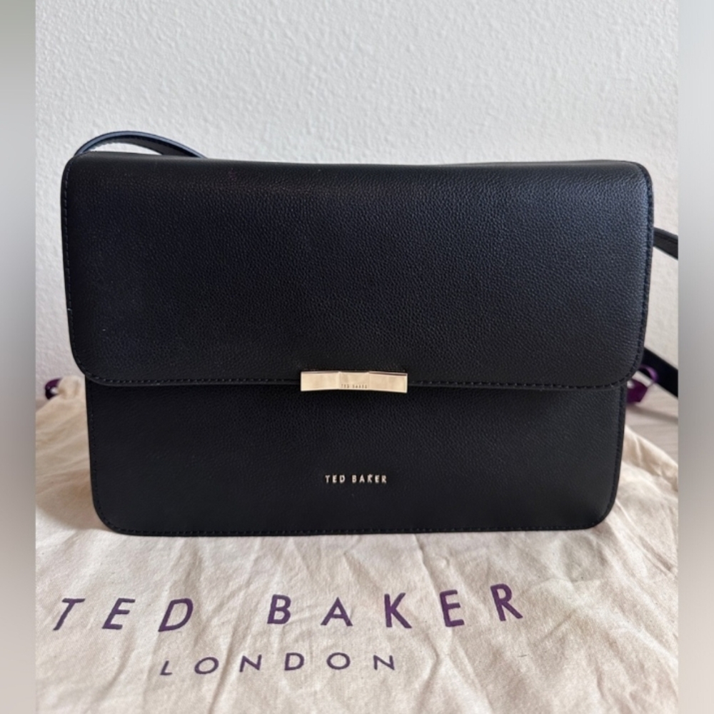 Ted Baker Elegant Black Crossbody Bag